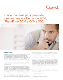 Las cinco principales maneras de prepararse para Exchange 2016, SharePoint 2016 y Office 365