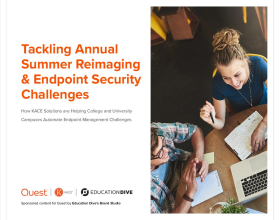 Tackling Annual Summer Reimaging & Endpoint Security Challenges